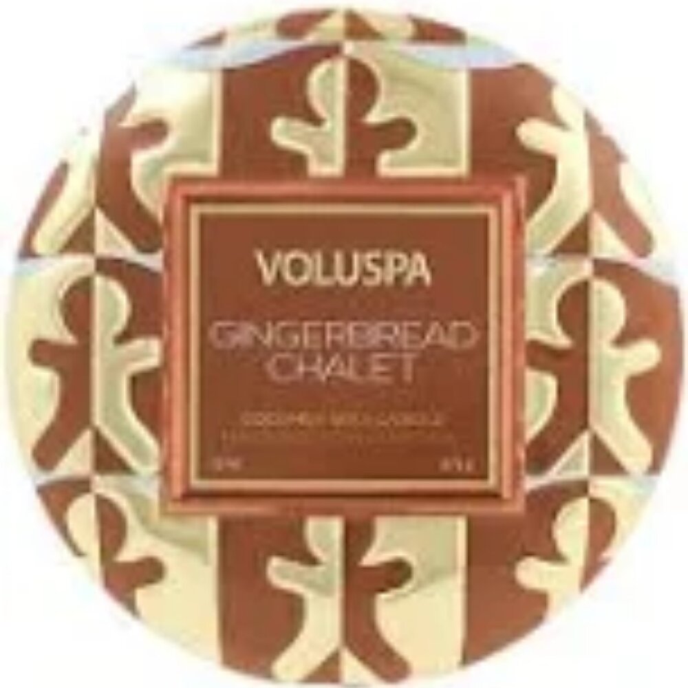 Voluspa Gingerbread Chalet Candle
